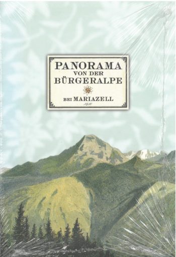 Panorama von der Bürgeralpe bei Mariazell um 1910
