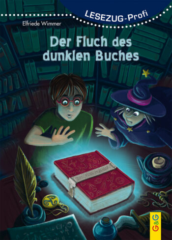 Wimmer, Elfriede: Der Fluch des dunklen Buches. Lesezug Profi.